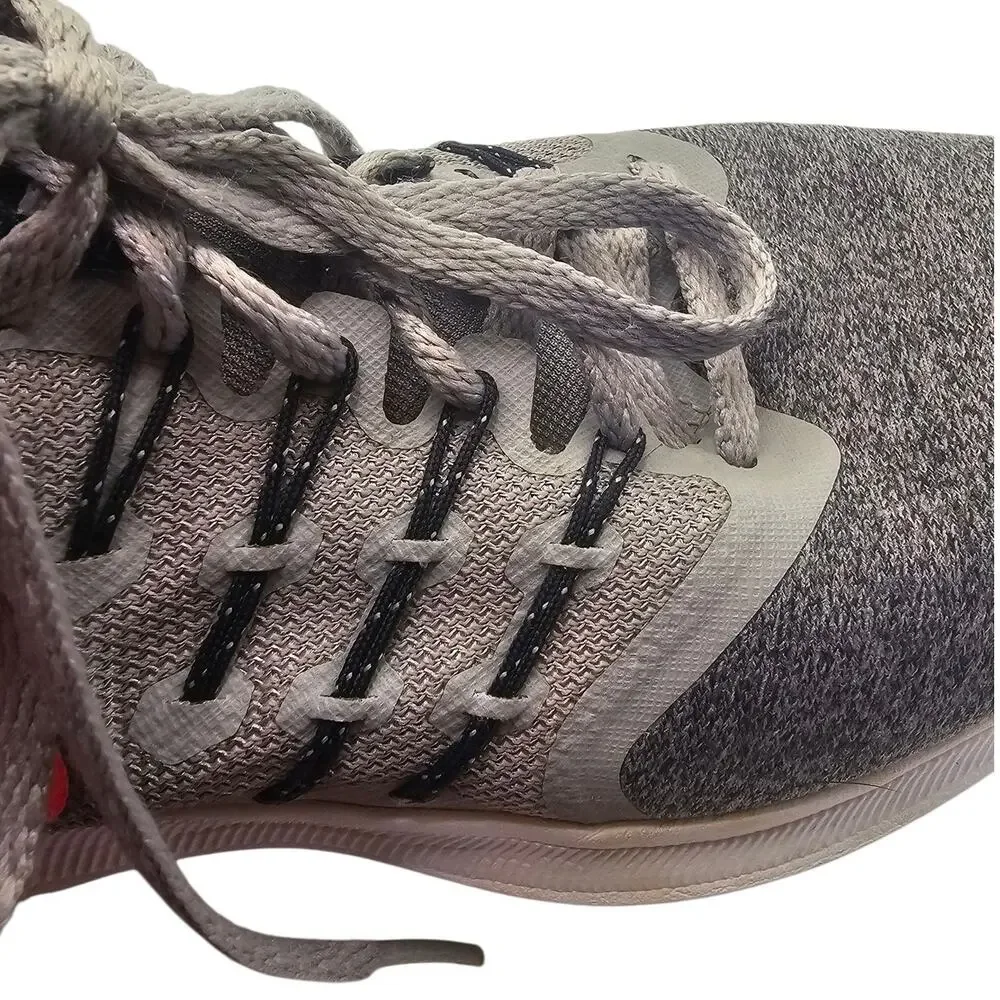Nike Heather Gray & Pink Run Swift Casual Running Athletic Sneakers